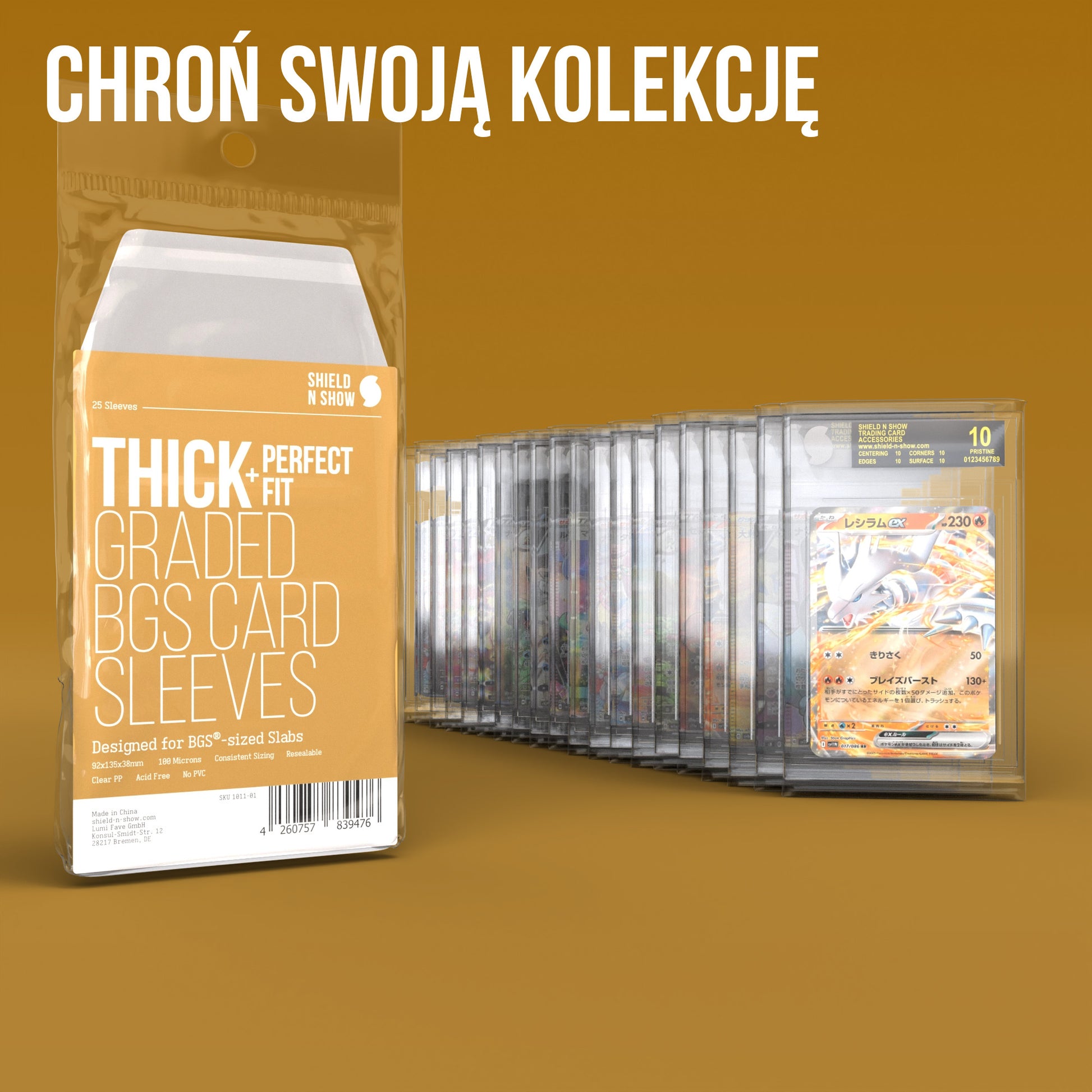 Thick Graded Sleeves for BGS Product Gallery Image 4 (pl)