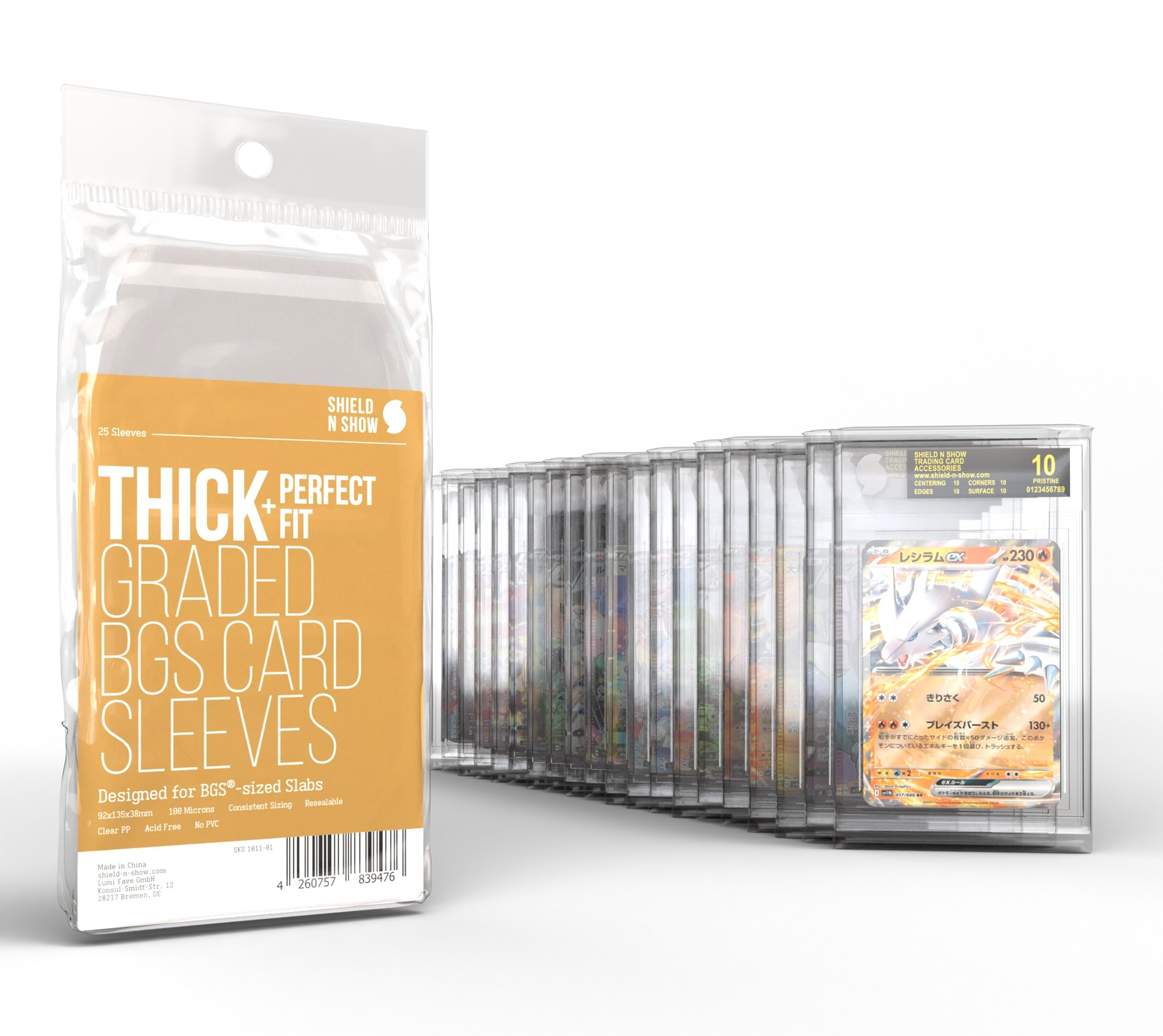 Thick Graded Sleeves for BGS Recommendation Image