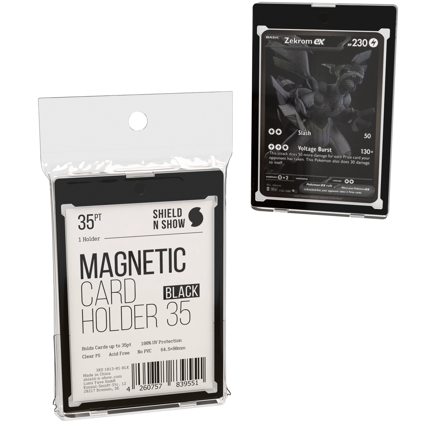Magnetic Card Holder Color Product Variant Image [1013-01-BLK]