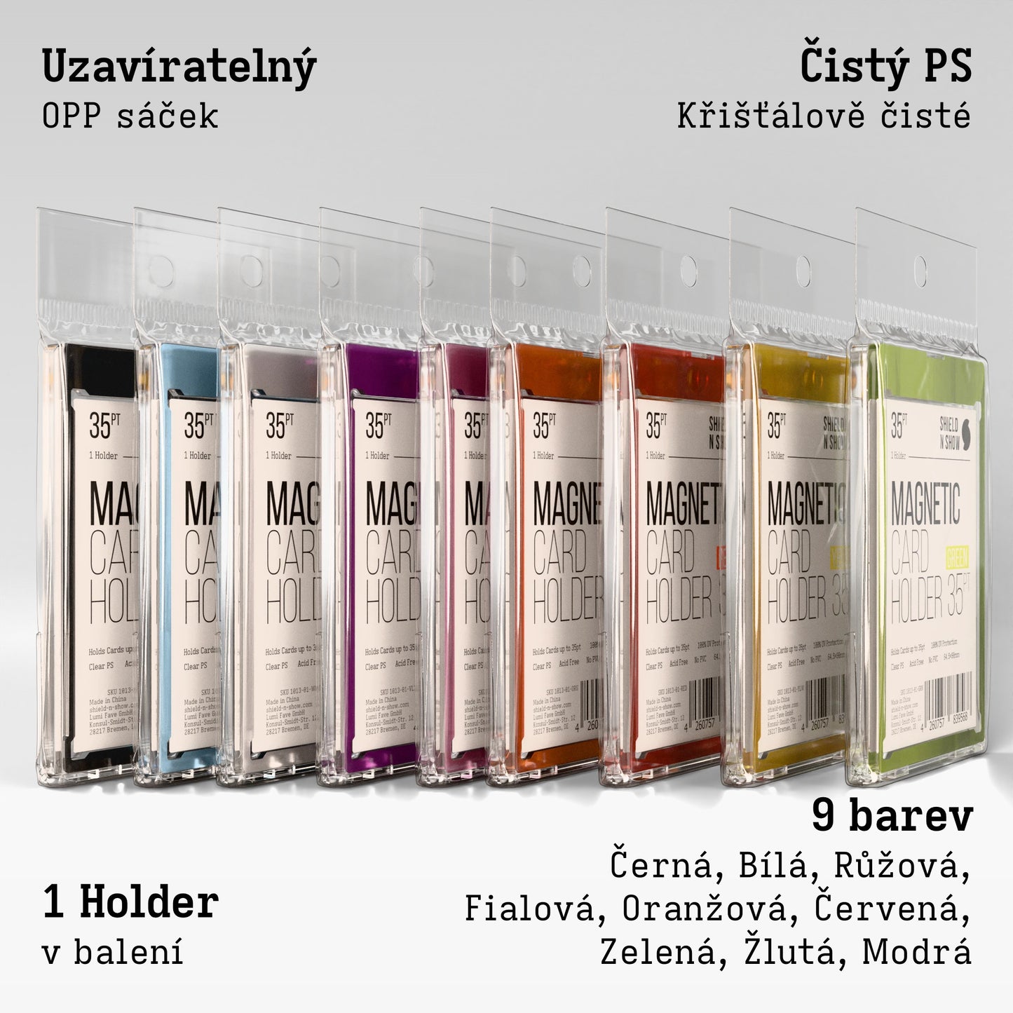 Magnetic Card Holder Color Product Gallery Image 3 (cs)
