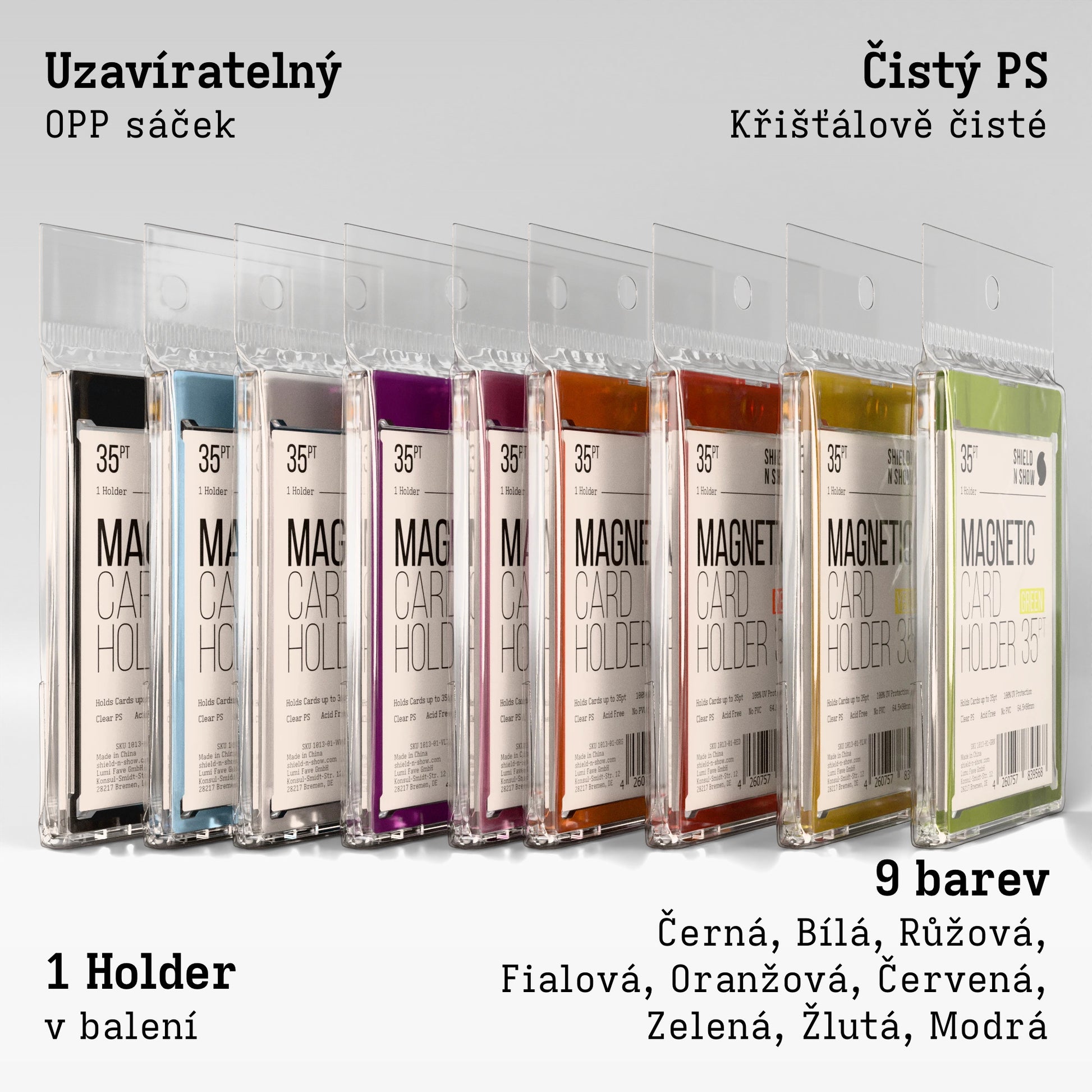 Magnetic Card Holder Color Product Gallery Image 3 (cs)