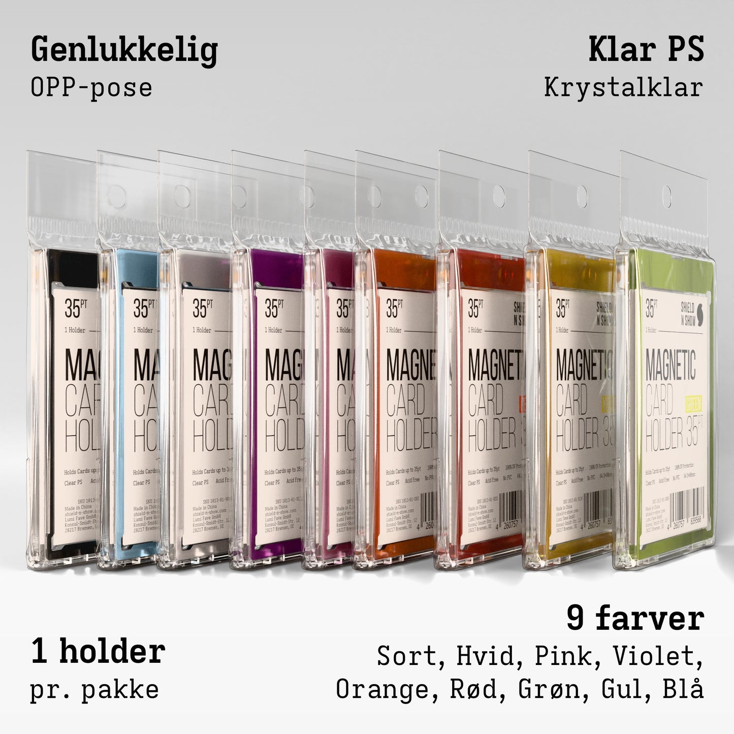 Magnetic Card Holder Color Product Gallery Image 3 (da)