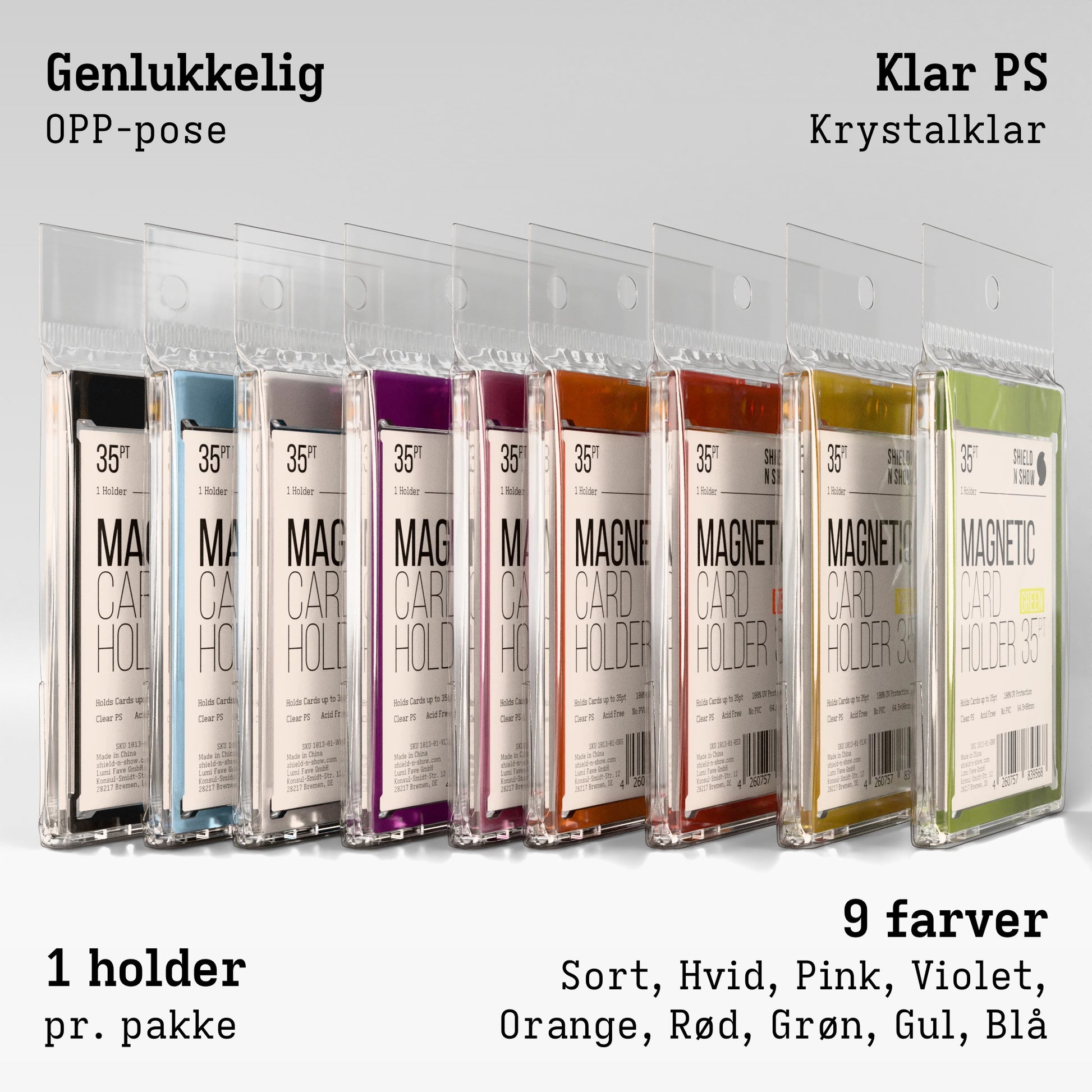 Magnetic Card Holder Color Product Gallery Image 3 (da)