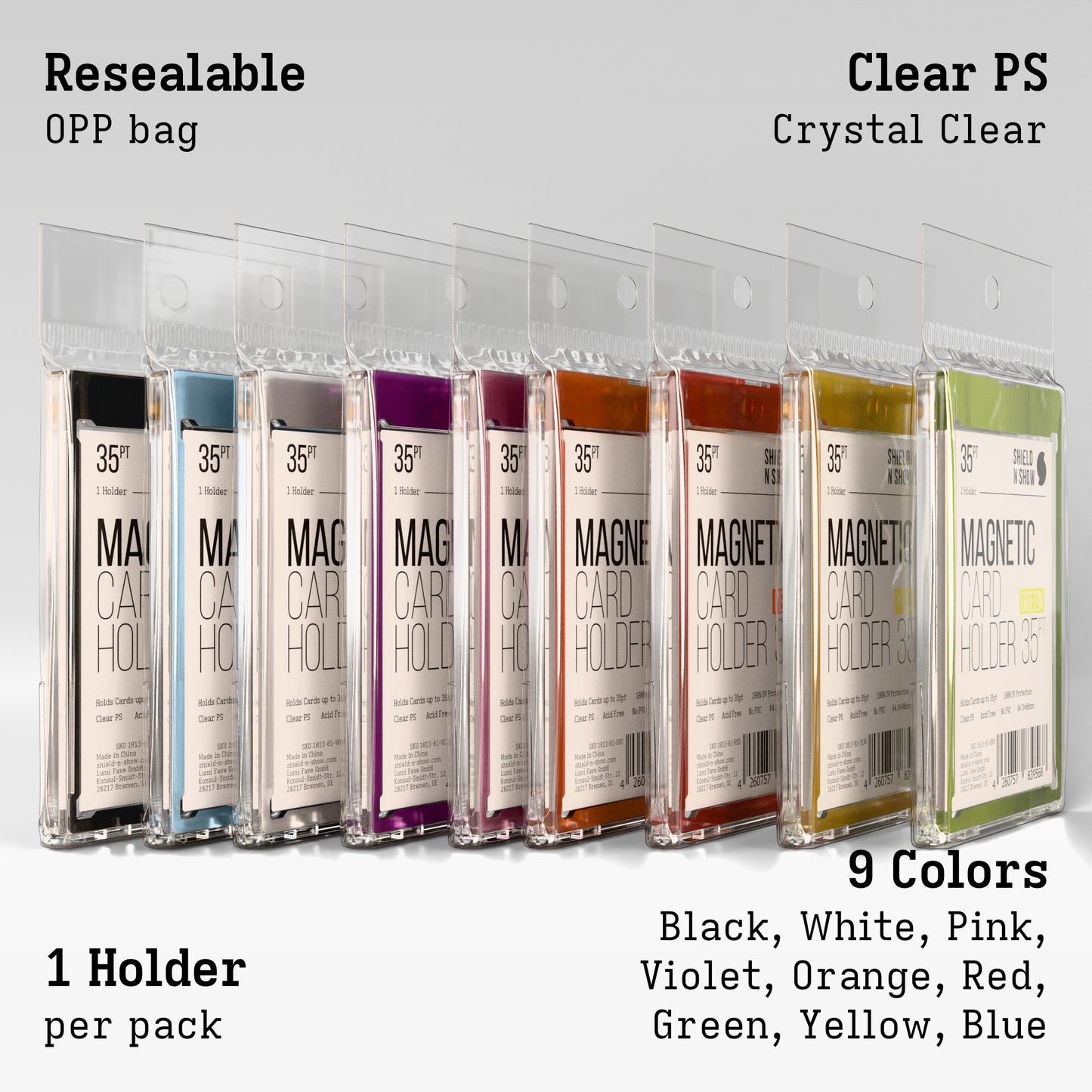 Magnetic Card Holder Color Product Gallery Image 3 (en)