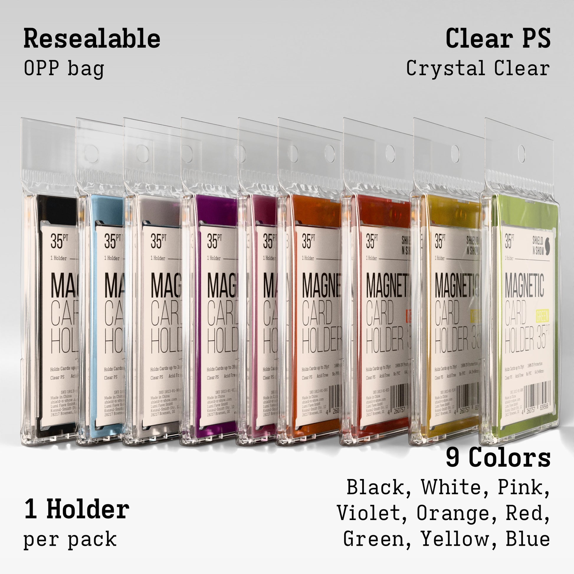 Magnetic Card Holder Color Product Gallery Image 3 (en)