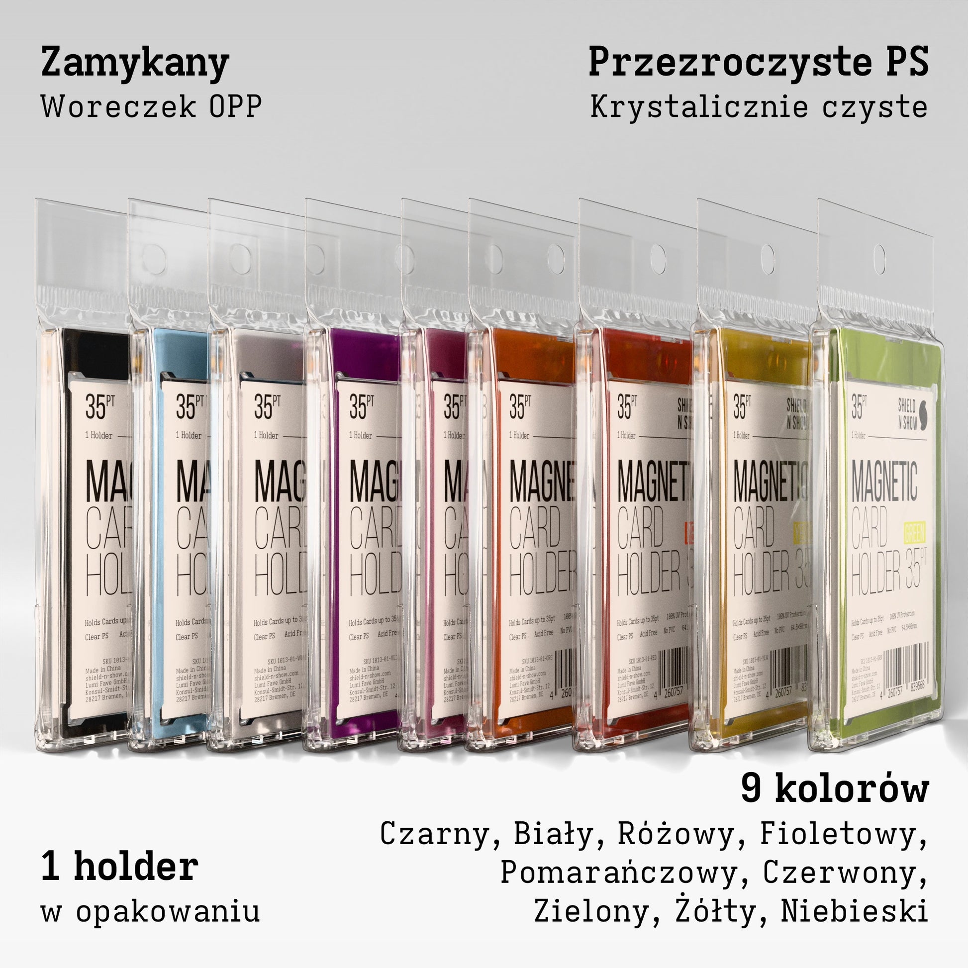 Magnetic Card Holder Color Product Gallery Image 3 (pl)