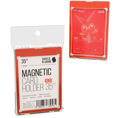 Magnetic Card Holder Color Product Variant Image [1013-01-RED]