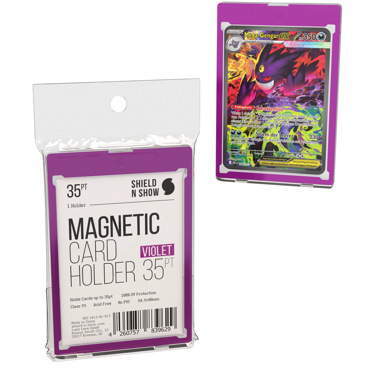 Magnetic Card Holder Color Product Variant Image [1013-01-VLT]
