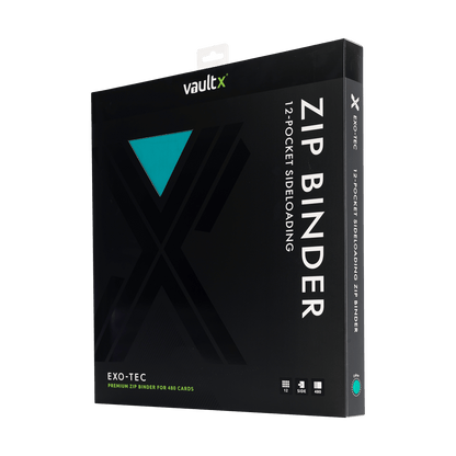 12-Pocket Exo-Tec® Zip Binder Product Gallery Image 1 [9312-ocean-blue]