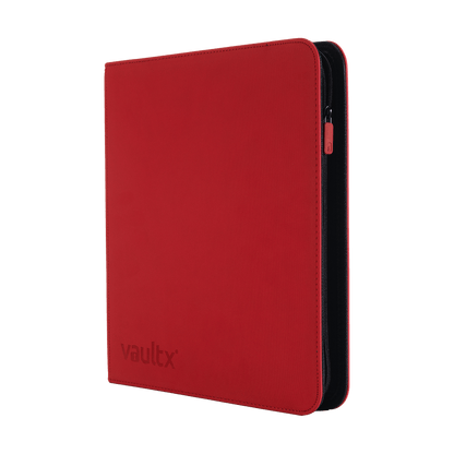 12-Pocket Exo-Tec® Zip Binder Product Gallery Image 11 [9312-fire-red]