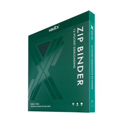 12-Pocket Exo-Tec® Zip Binder Product Gallery Image 12 [9312-forest-green]