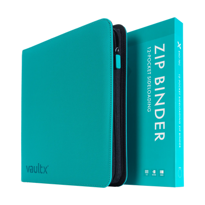 12-Pocket Exo-Tec® Zip Binder Product Gallery Image 12 [9312-ocean-blue]