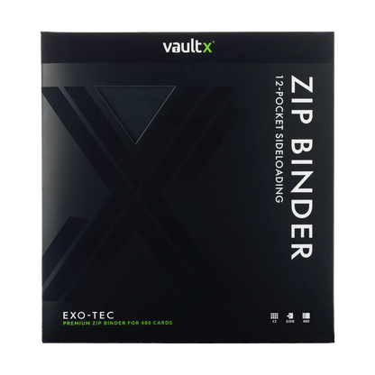 12-Pocket Exo-Tec® Zip Binder Product Gallery Image 2 [9312-signature-black]