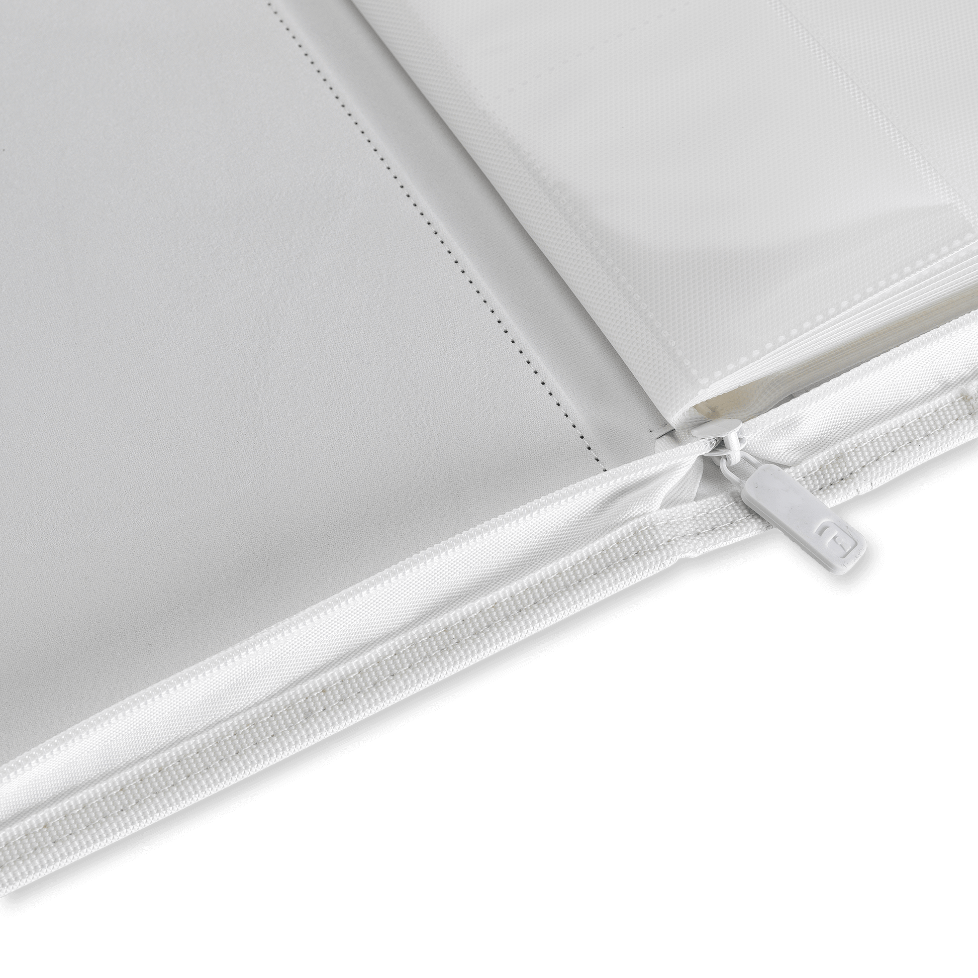 12-Pocket Exo-Tec® Zip Binder Product Gallery Image 2 [9312-white-edition]