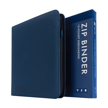 12-Pocket Exo-Tec® Zip Binder Product Gallery Image 3 [9312-royal-blue]