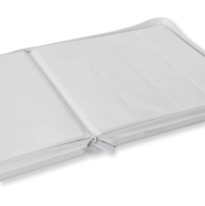 12-Pocket Exo-Tec® Zip Binder Product Gallery Image 3 [9312-white-edition]
