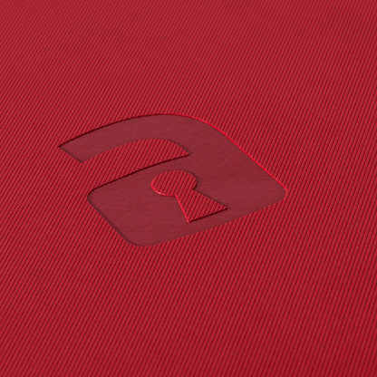 12-Pocket Exo-Tec® Zip Binder Product Gallery Image 4 [9312-fire-red]
