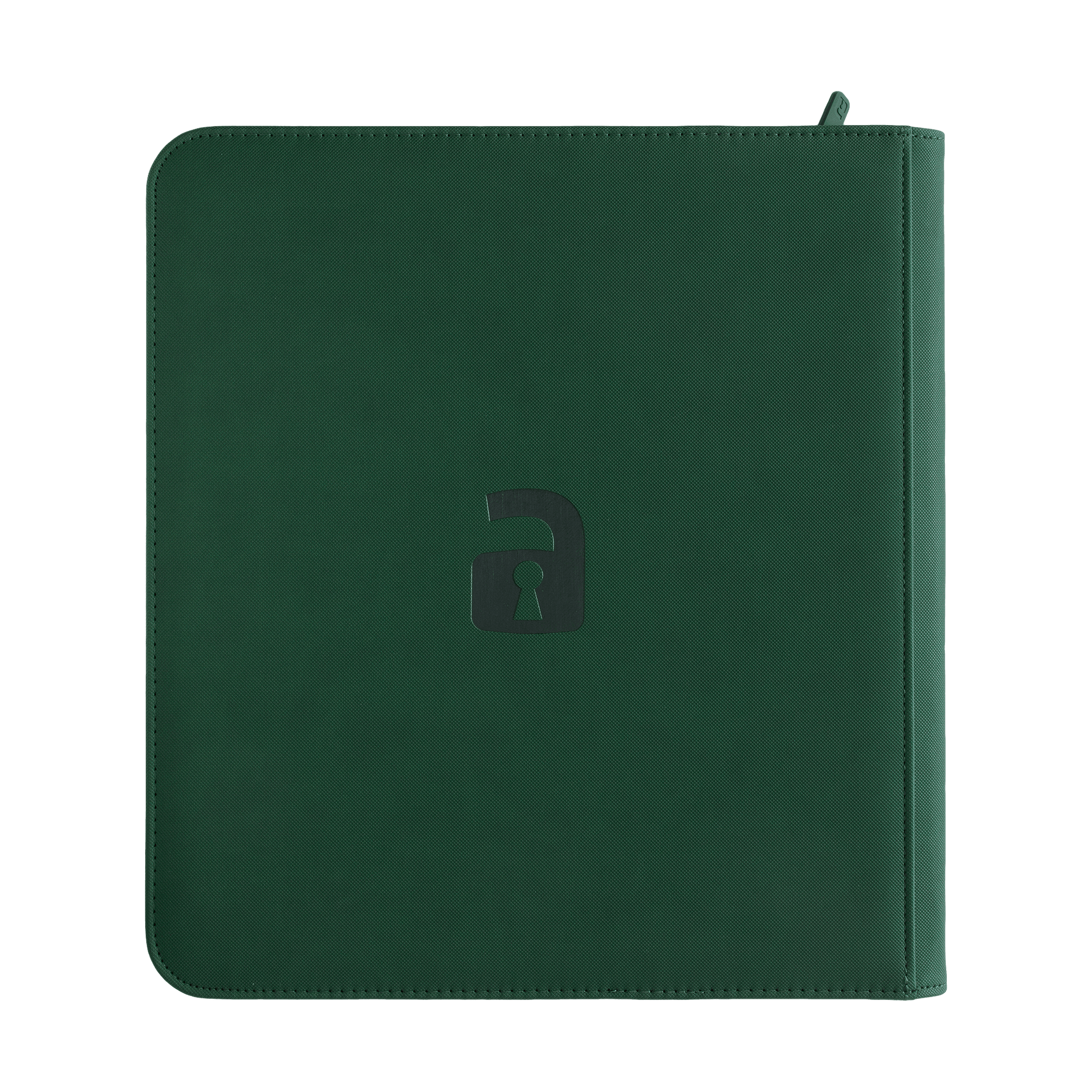 12-Pocket Exo-Tec® Zip Binder Product Gallery Image 4 [9312-forest-green]