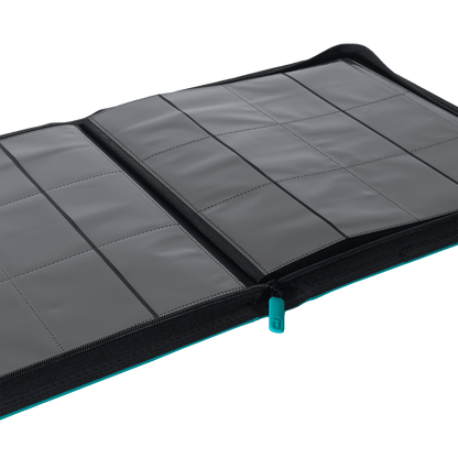 12-Pocket Exo-Tec® Zip Binder Product Gallery Image 4 [9312-ocean-blue]