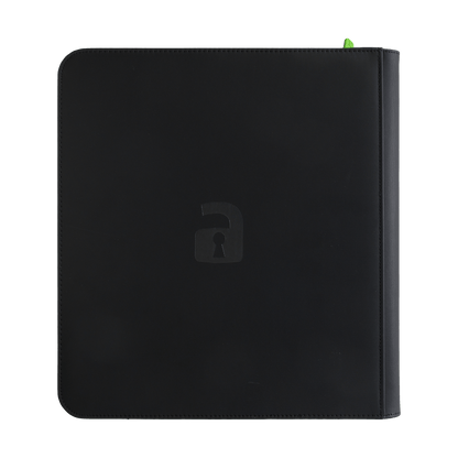 12-Pocket Exo-Tec® Zip Binder Product Gallery Image 4 [9312-signature-black]