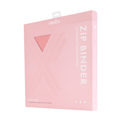 12-Pocket Exo-Tec® Zip Binder Product Gallery Image 6 [9312-just-pink]
