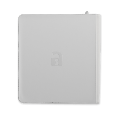 12-Pocket Exo-Tec® Zip Binder Product Gallery Image 6 [9312-white-edition]