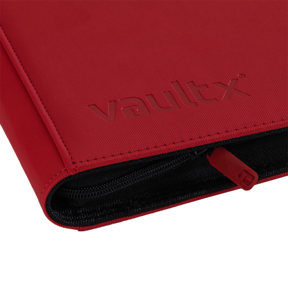 12-Pocket Exo-Tec® Zip Binder Product Gallery Image 7 [9312-fire-red]