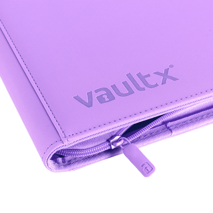 12-Pocket Exo-Tec® Zip Binder Product Gallery Image 7 [9312-just-purple]