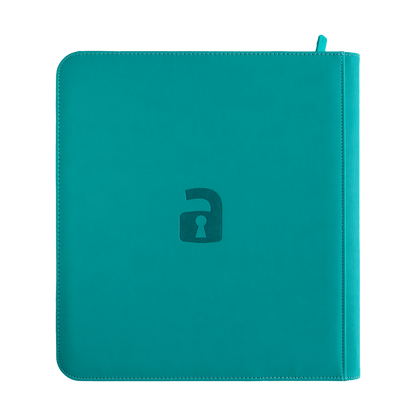 12-Pocket Exo-Tec® Zip Binder Product Gallery Image 7 [9312-ocean-blue]