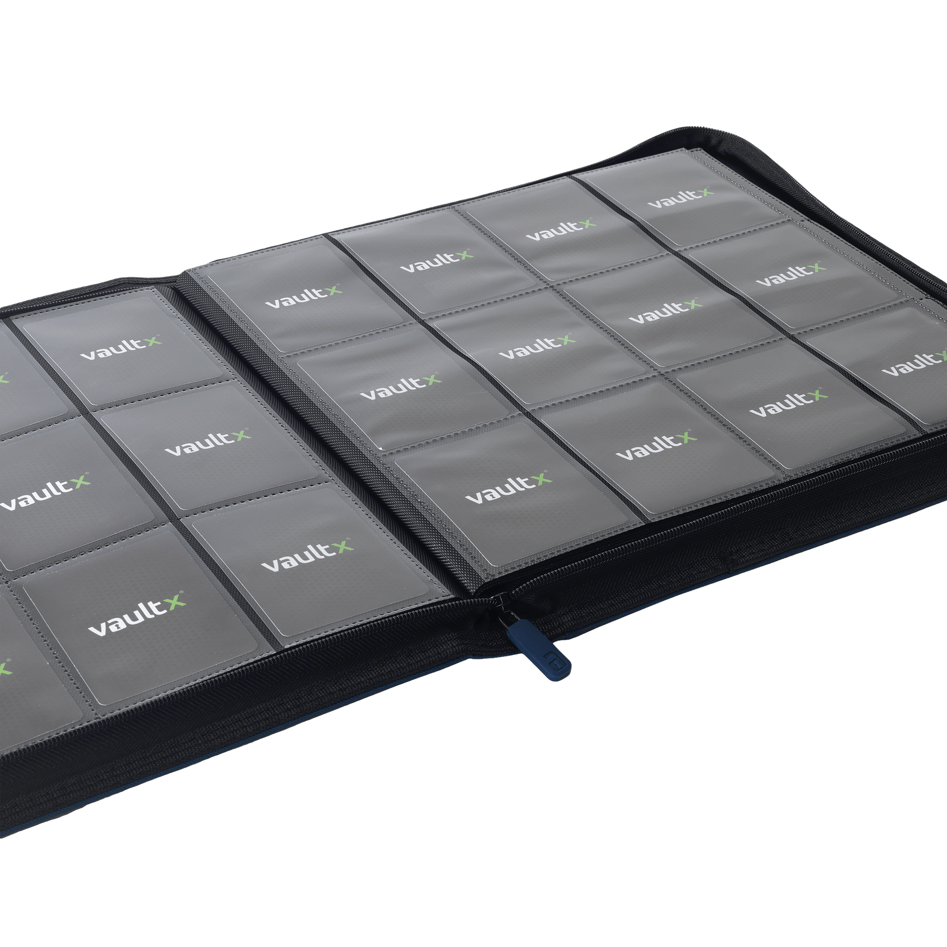 12-Pocket Exo-Tec® Zip Binder Product Gallery Image 7 [9312-royal-blue]