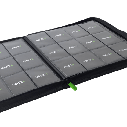 12-Pocket Exo-Tec® Zip Binder Product Gallery Image 7 [9312-signature-black]