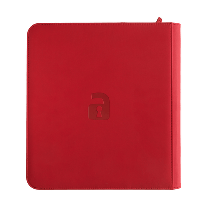 12-Pocket Exo-Tec® Zip Binder Product Gallery Image 8 [9312-fire-red]