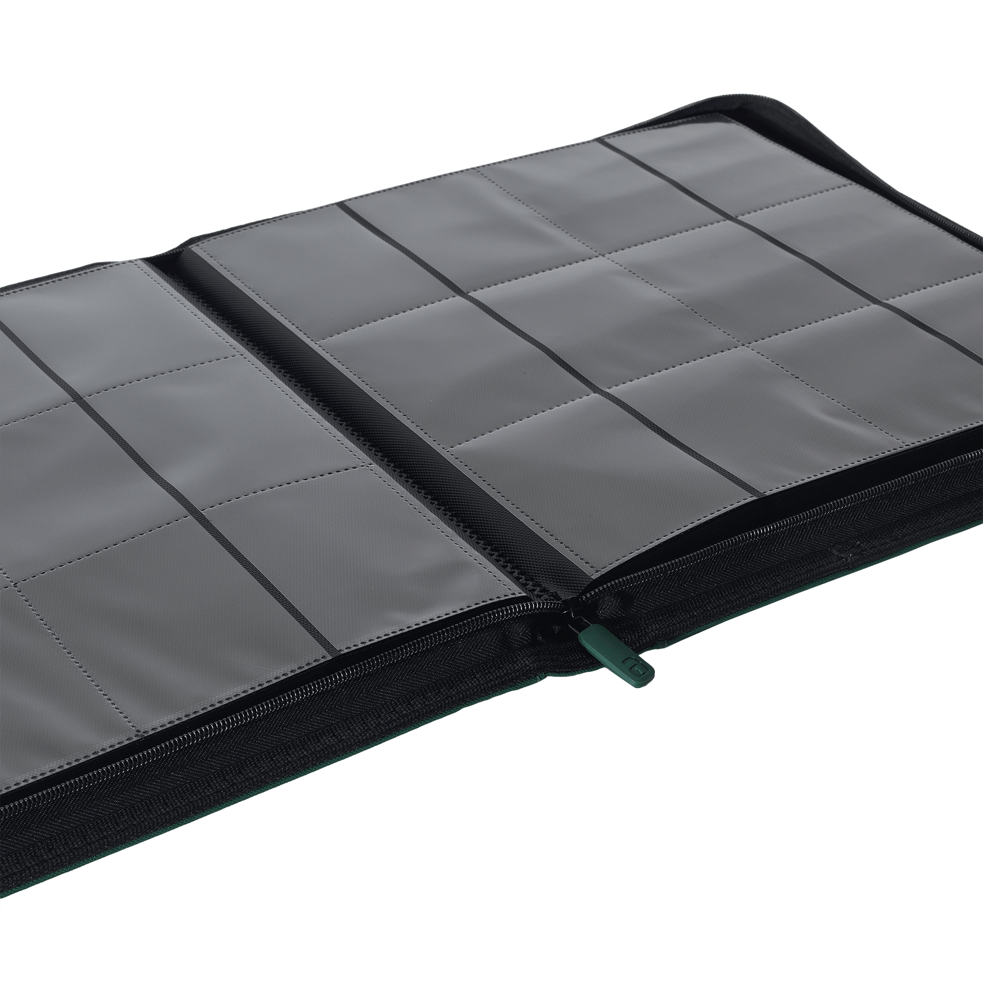 12-Pocket Exo-Tec® Zip Binder Product Gallery Image 8 [9312-forest-green]