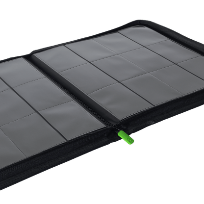 12-Pocket Exo-Tec® Zip Binder Product Gallery Image 8 [9312-signature-black]