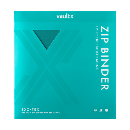 12-Pocket Exo-Tec® Zip Binder Product Gallery Image 9 [9312-ocean-blue]