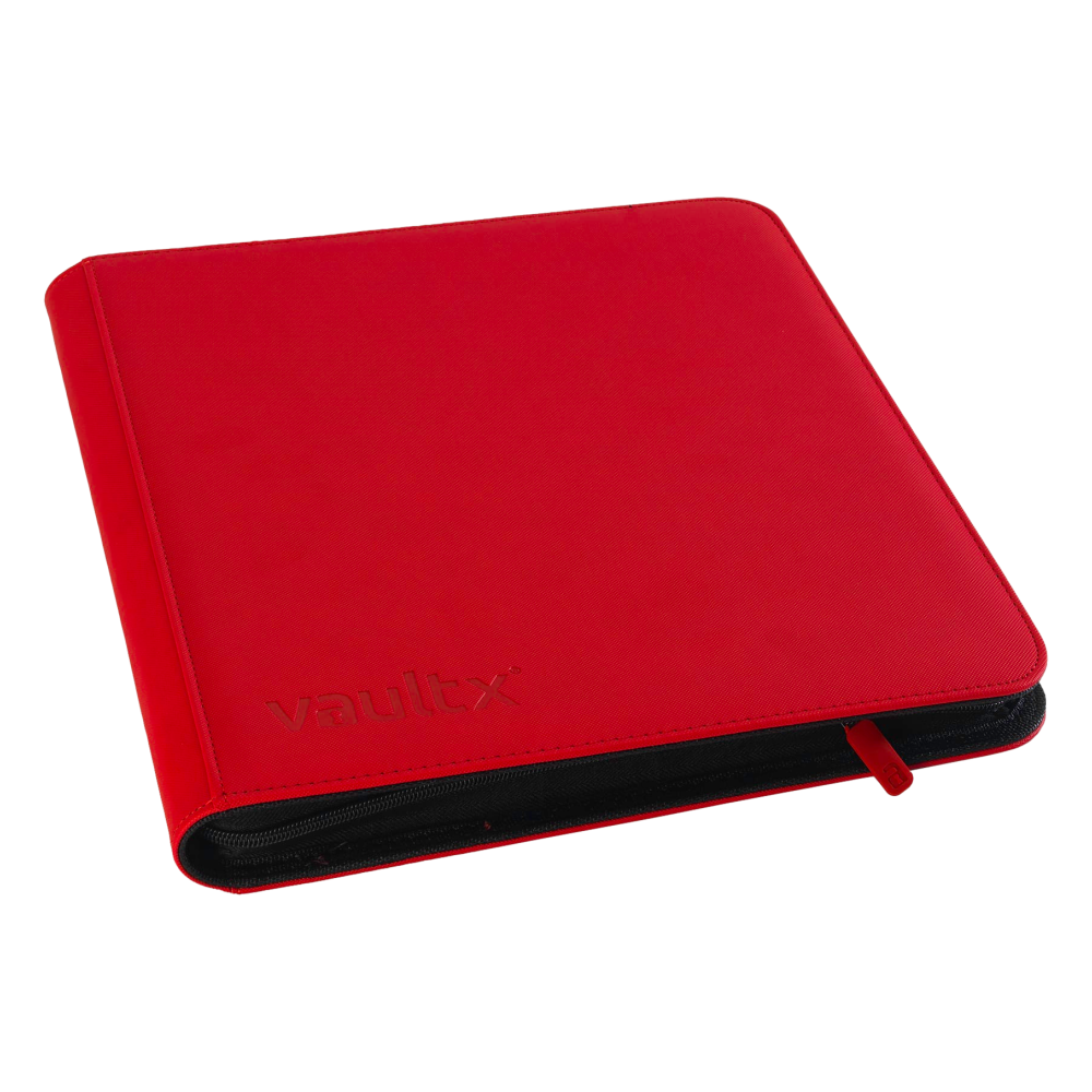 12-Pocket Exo-Tec® Zip Binder XL Product Gallery Image 1 [9312-xl-fire-red]