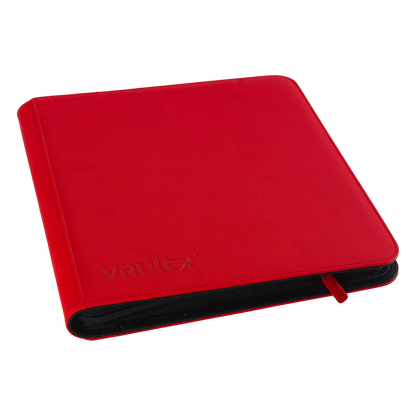 12-Pocket Exo-Tec® Zip Binder XL Product Gallery Image 1 [9312-xl-fire-red]