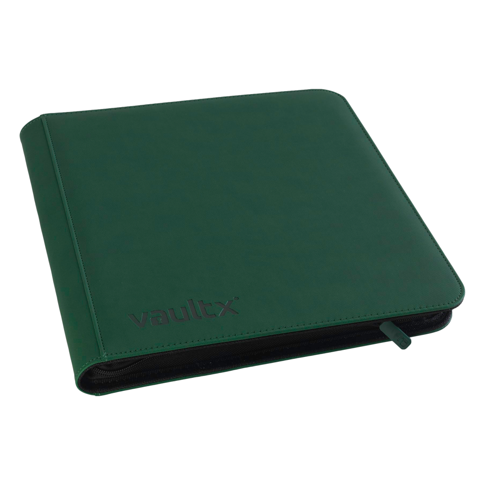 12-Pocket Exo-Tec® Zip Binder XL Product Gallery Image 1 [9312-xl-forest-green]