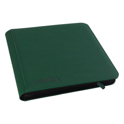 12-Pocket Exo-Tec® Zip Binder XL Product Gallery Image 1 [9312-xl-forest-green]