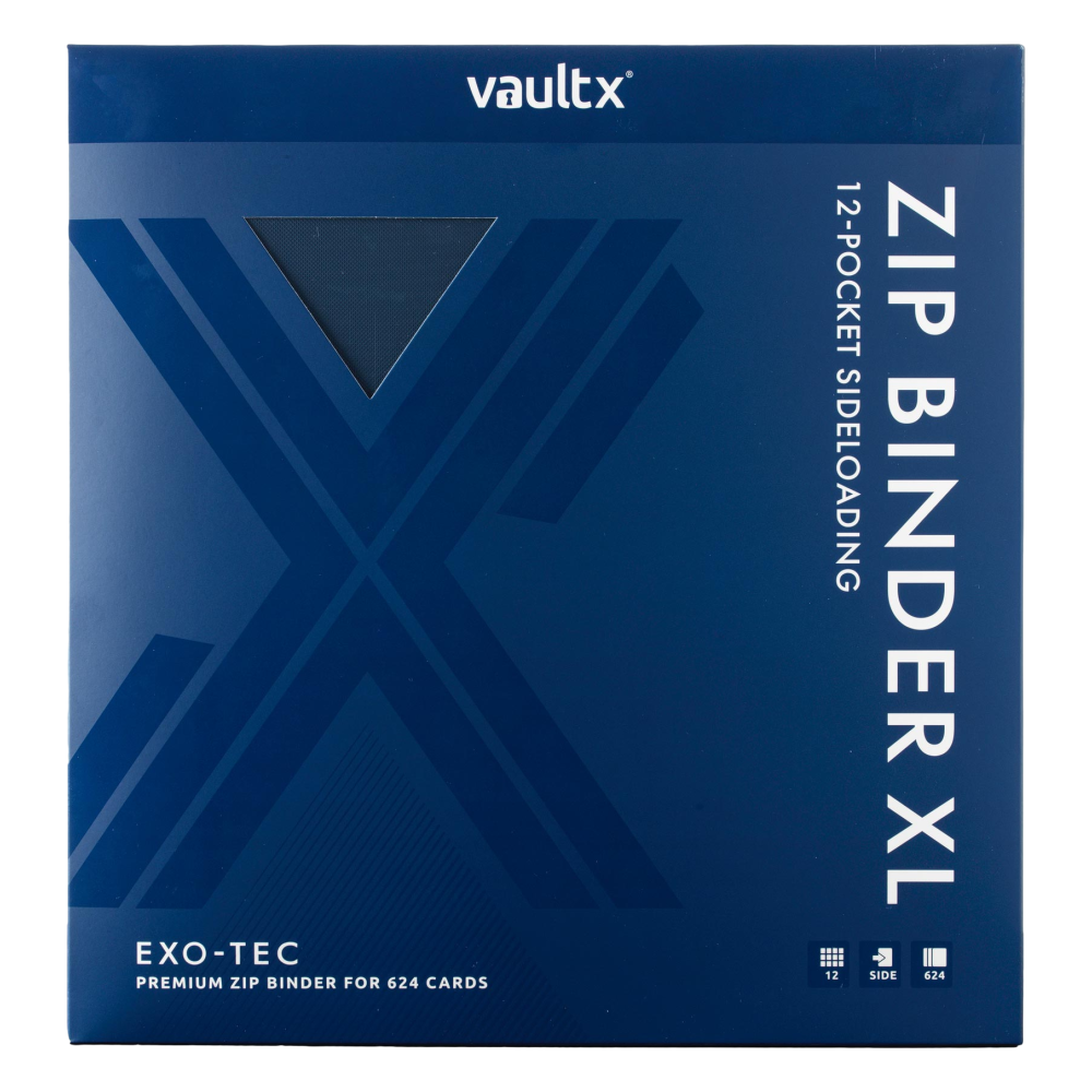 12-Pocket Exo-Tec® Zip Binder XL Product Gallery Image 10 [9312-xl-royal-blue]