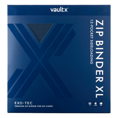 12-Pocket Exo-Tec® Zip Binder XL Product Gallery Image 10 [9312-xl-royal-blue]
