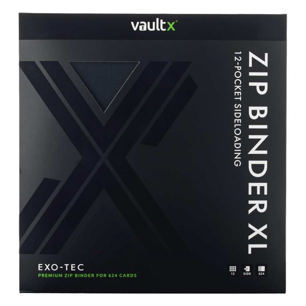 12-Pocket Exo-Tec® Zip Binder XL Product Gallery Image 10 [9312-xl-signature-black]