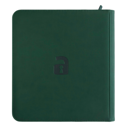 12-Pocket Exo-Tec® Zip Binder XL Product Gallery Image 2 [9312-xl-forest-green]