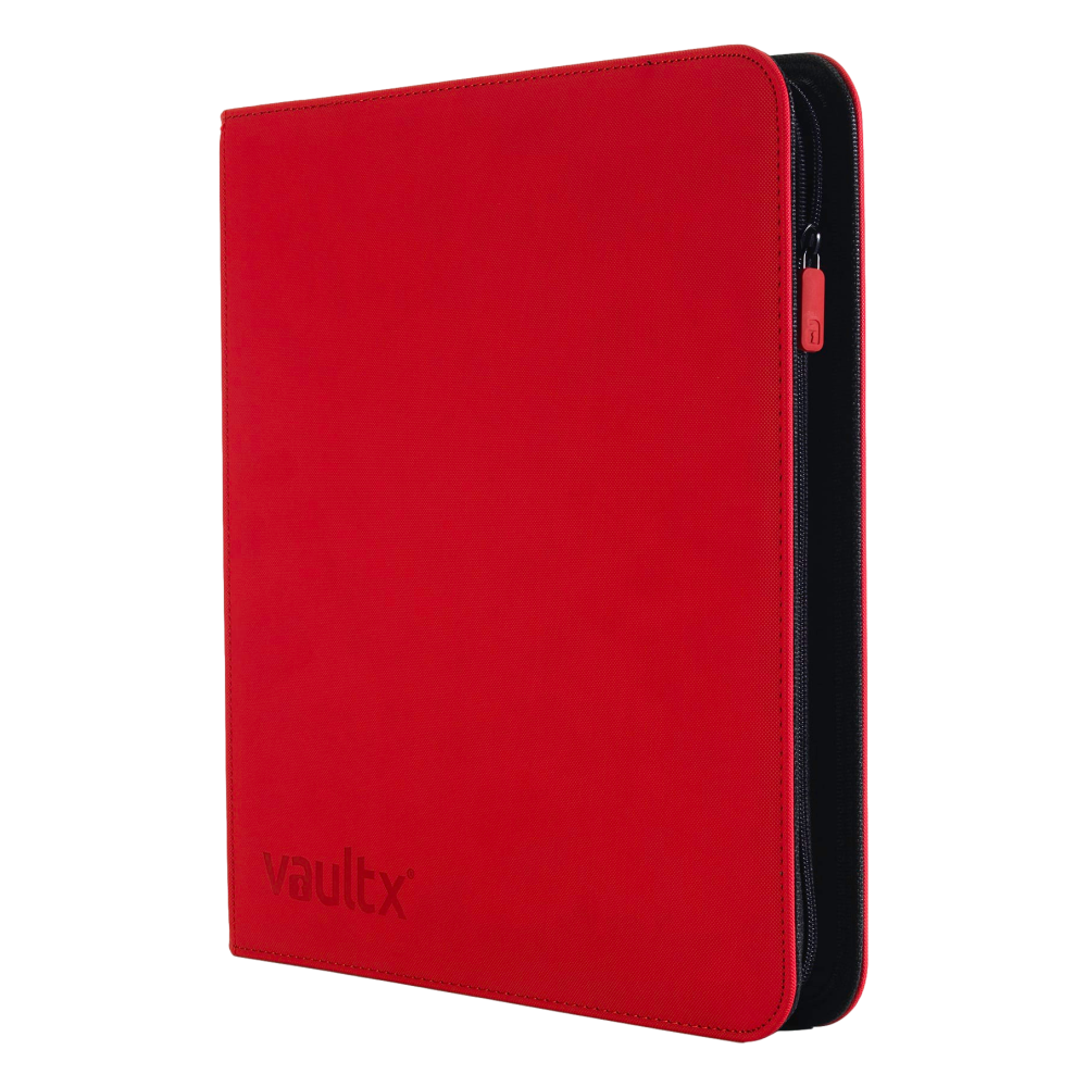 12-Pocket Exo-Tec® Zip Binder XL Product Gallery Image 3 [9312-xl-fire-red]