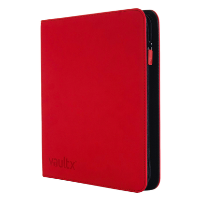 12-Pocket Exo-Tec® Zip Binder XL Product Gallery Image 3 [9312-xl-fire-red]