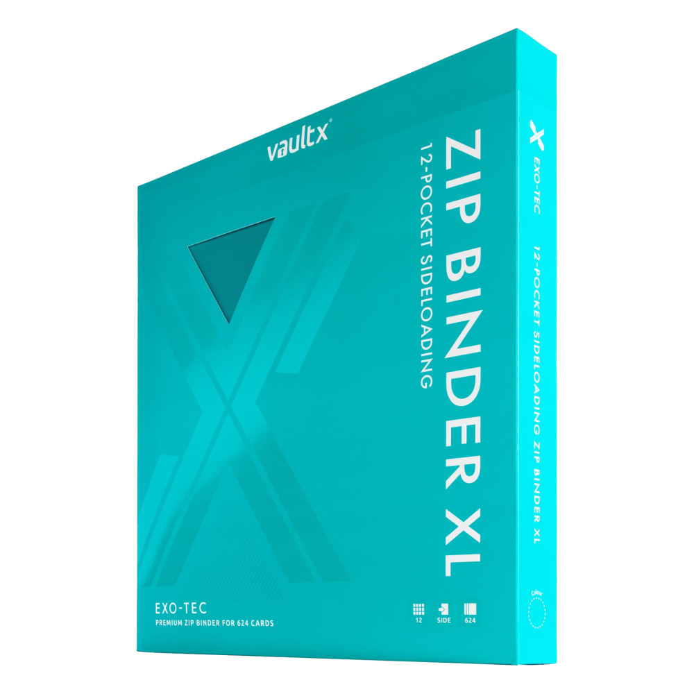 12-Pocket Exo-Tec® Zip Binder XL Product Gallery Image 3 [9312-xl-ocean-blue]