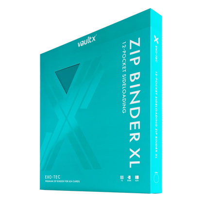 12-Pocket Exo-Tec® Zip Binder XL Product Gallery Image 3 [9312-xl-ocean-blue]