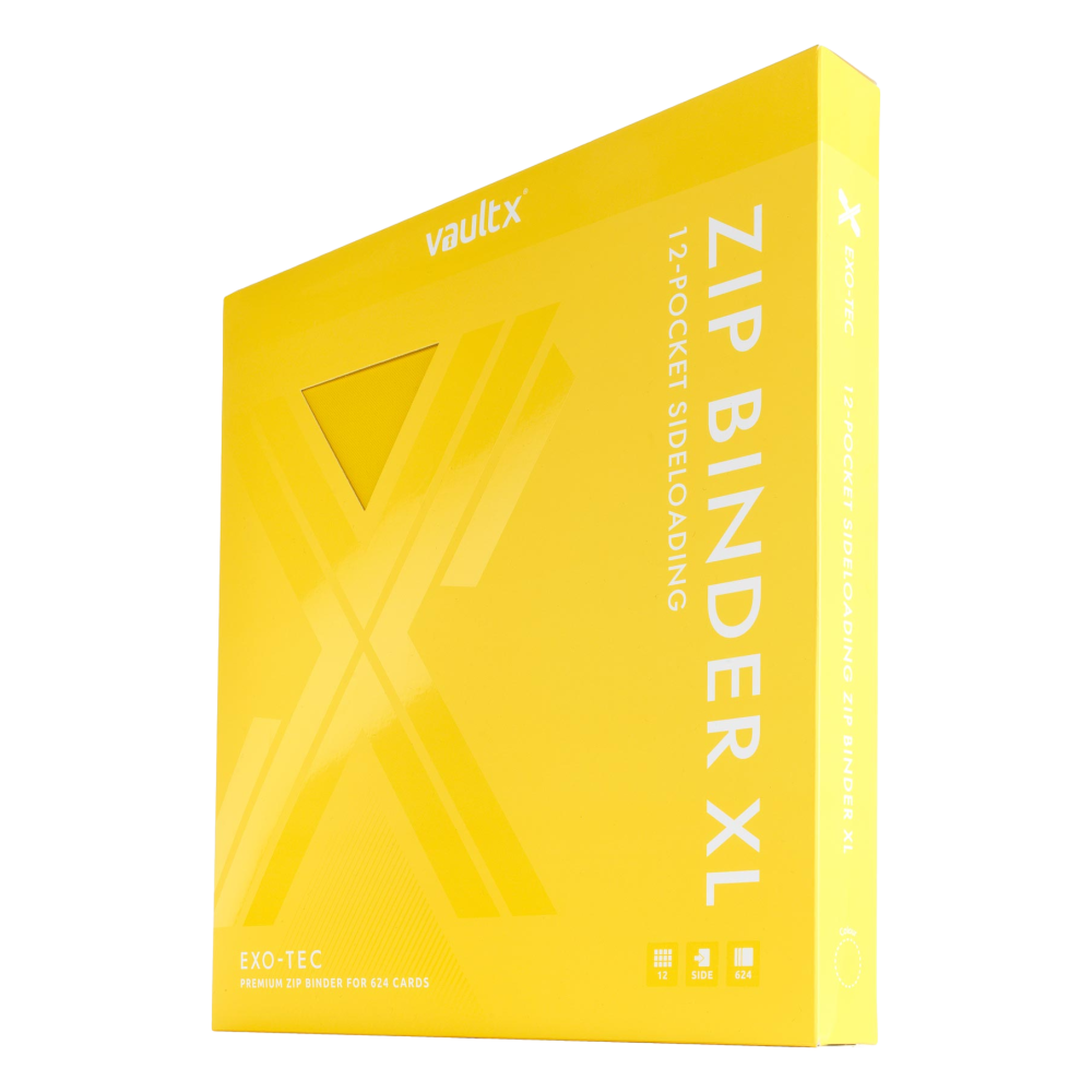 12-Pocket Exo-Tec® Zip Binder XL Product Gallery Image 3 [9312-xl-sunrise-yellow]