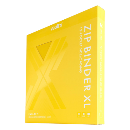 12-Pocket Exo-Tec® Zip Binder XL Product Gallery Image 3 [9312-xl-sunrise-yellow]