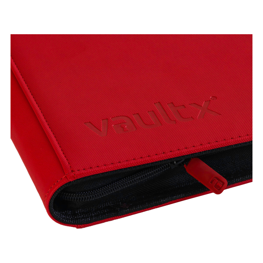 12-Pocket Exo-Tec® Zip Binder XL Product Gallery Image 4 [9312-xl-fire-red]